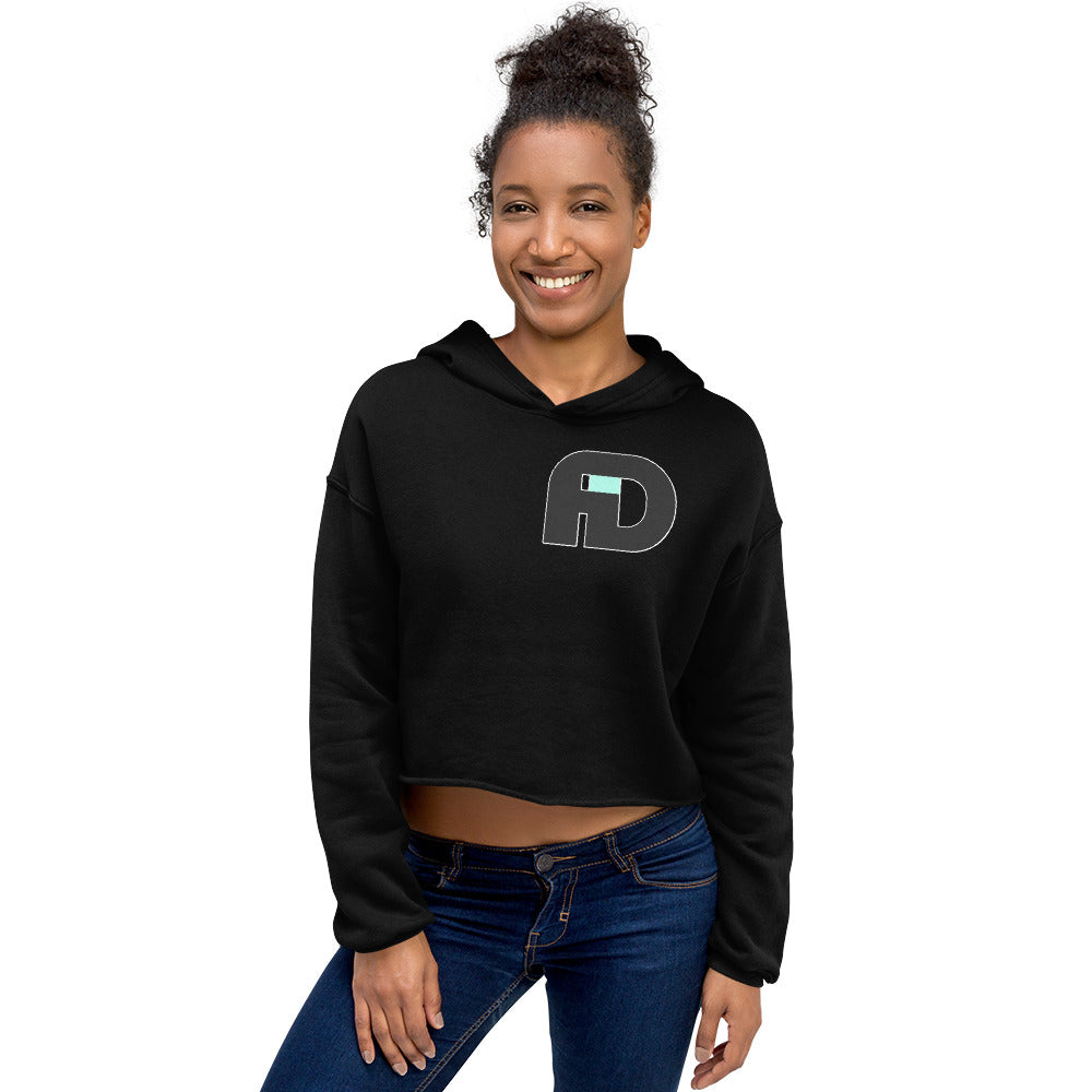 Financial Doughnut | Crop Hoodie