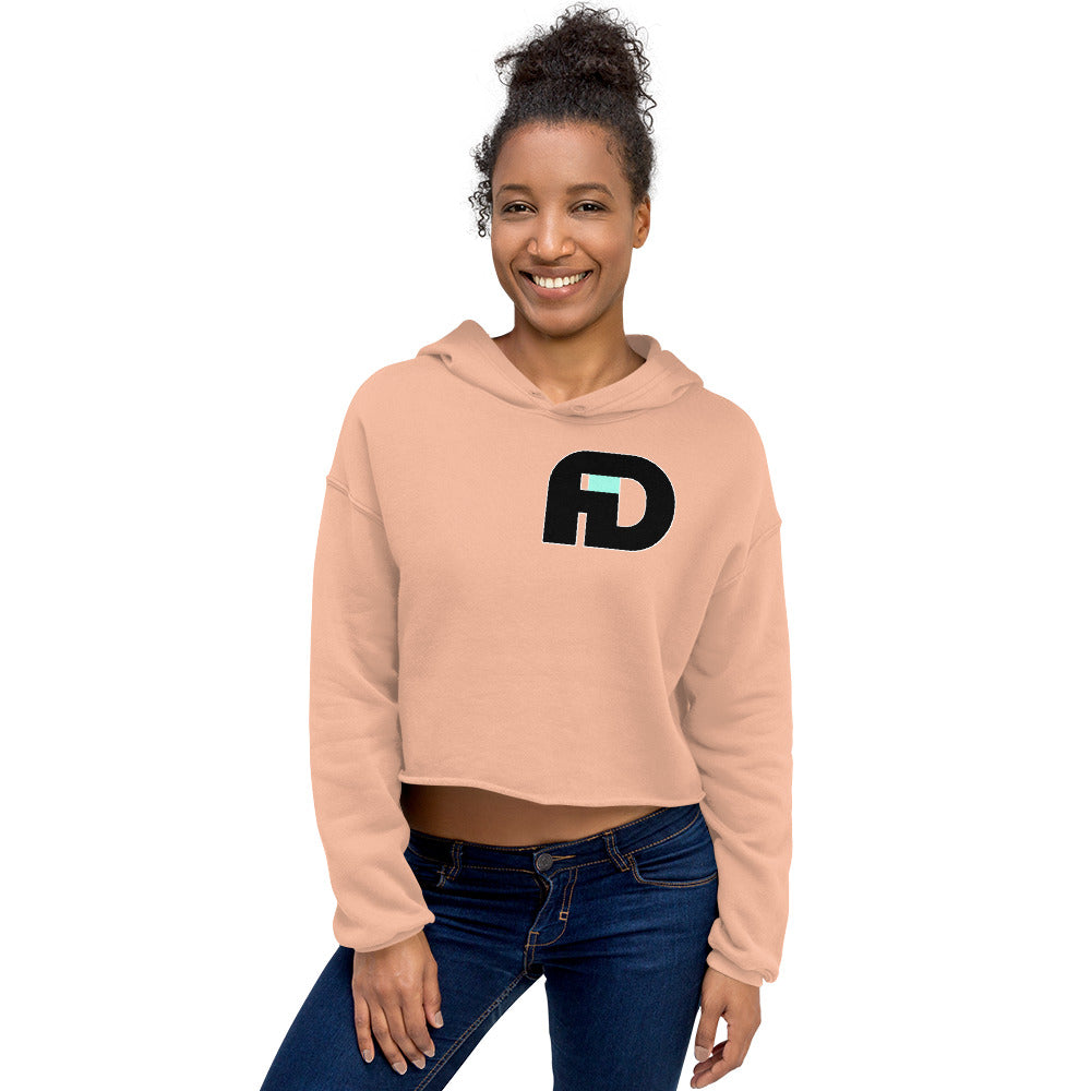 Financial Doughnut | Crop Hoodie