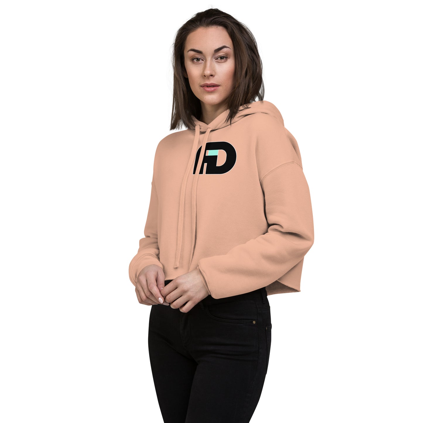 Financial Doughnut | Crop Hoodie