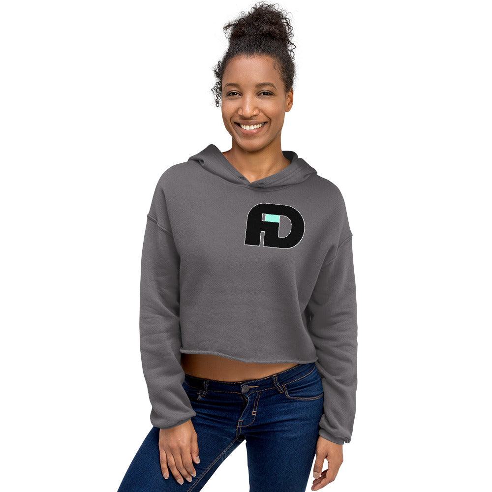 Financial Doughnut | Crop Hoodie